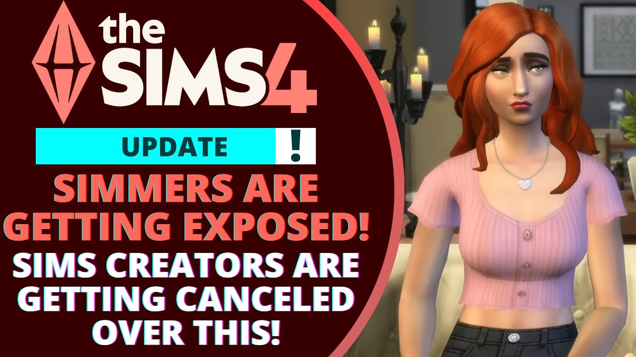 EXPOSING THE BIGGEST HYPOCRITE IN THE SIMS 4 COMMUNITY!