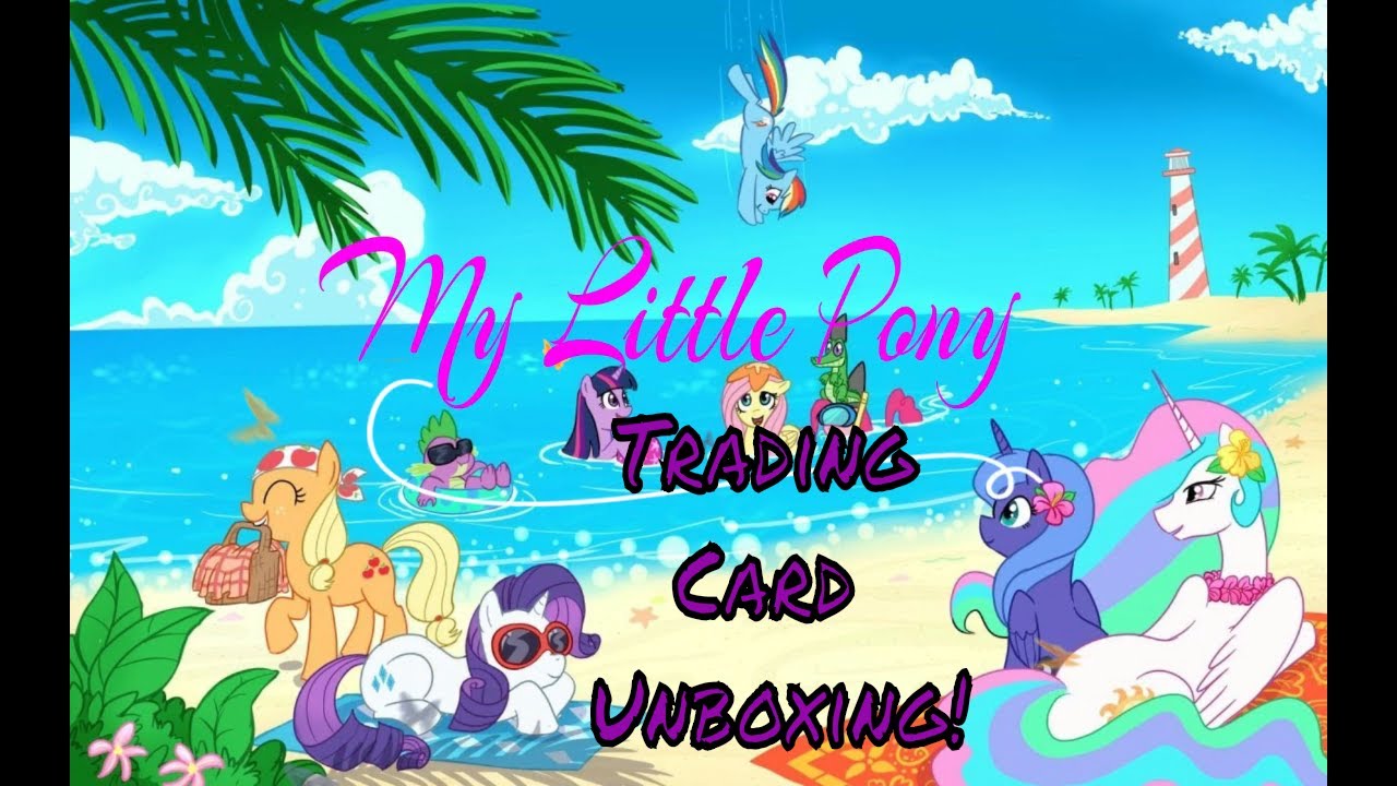 Unboxing My Little Pony cards: Canterlot Nights / Premiere