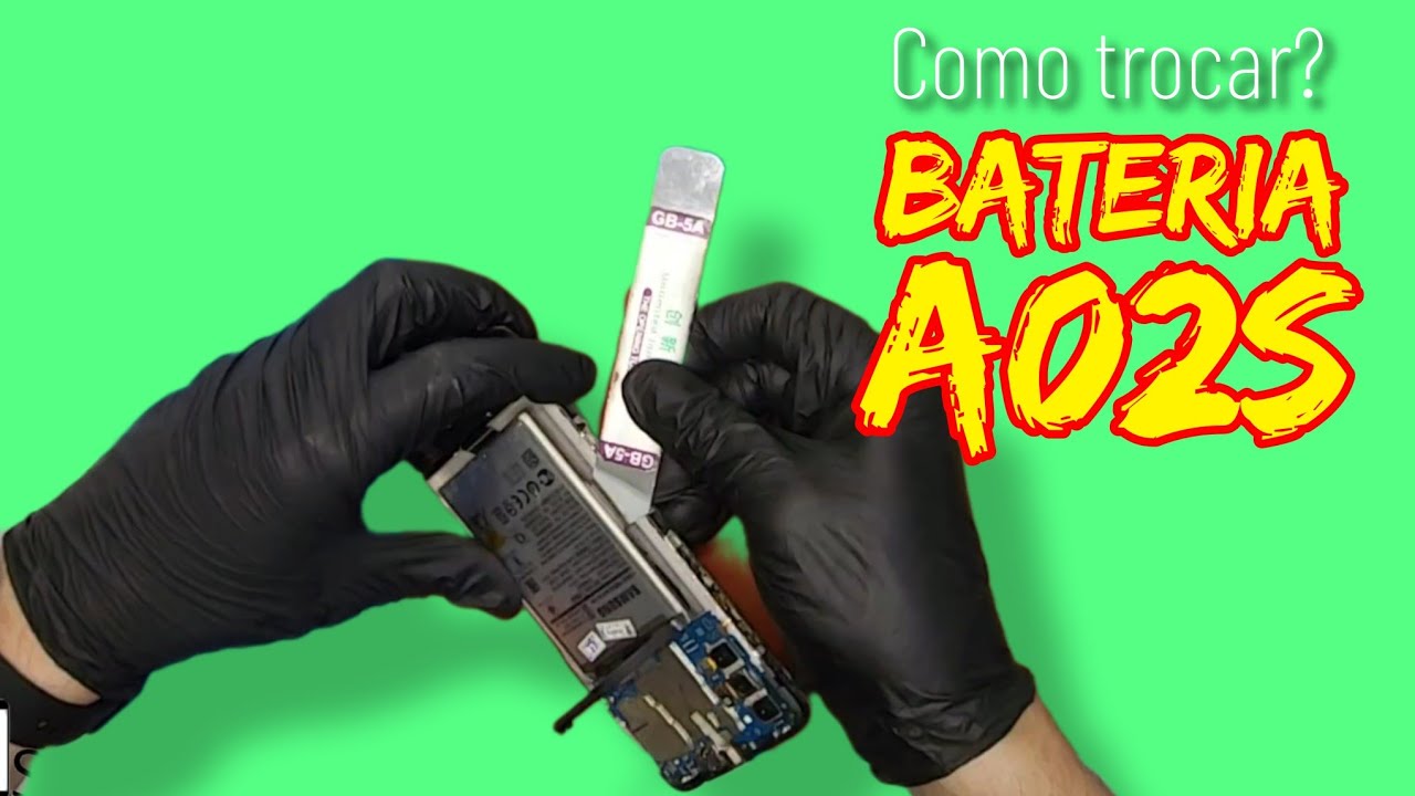Como Trocar Bateria a02s