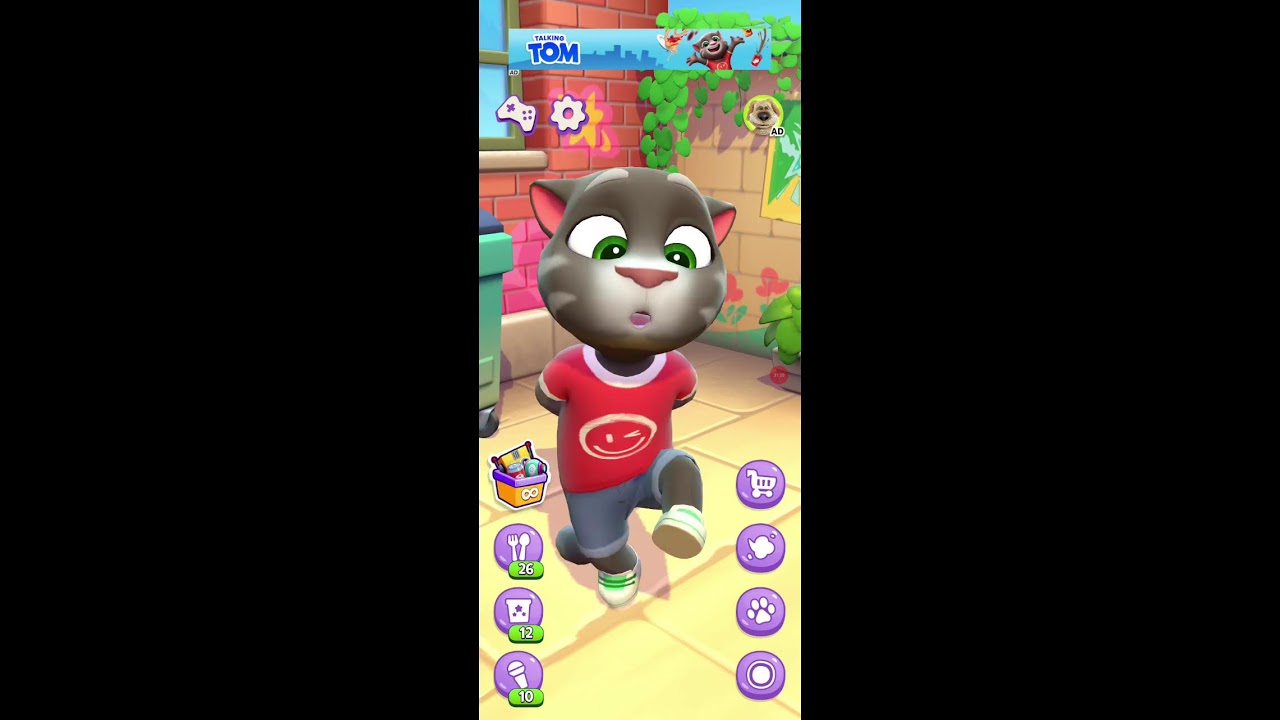 talking tom 2 Gameplay my funniest Cat 😺#shorts #live #talkingtom2