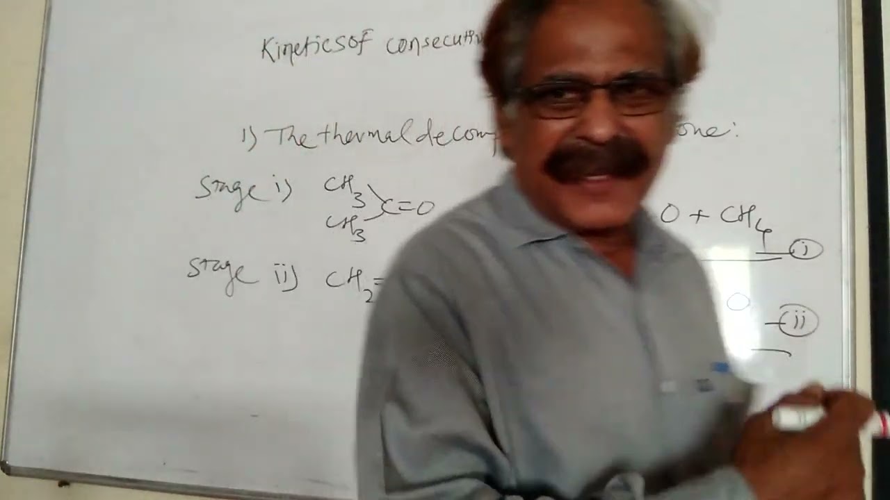 Kinetics of consecutive reactions