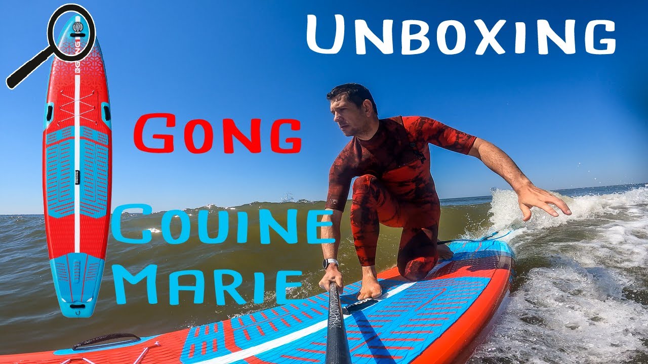 Présentation planche de Stand Up Paddle gonflable - Gong Couine Marie Allround 10'6 2021