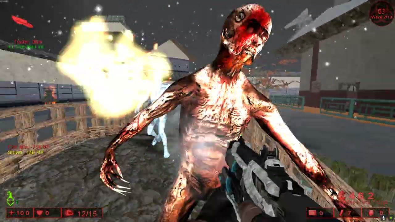 Killing Floor 1 | KF-Bloodbath at The Onsen | Chemist (Waves 1-10 + Boss - King Fleshpound)