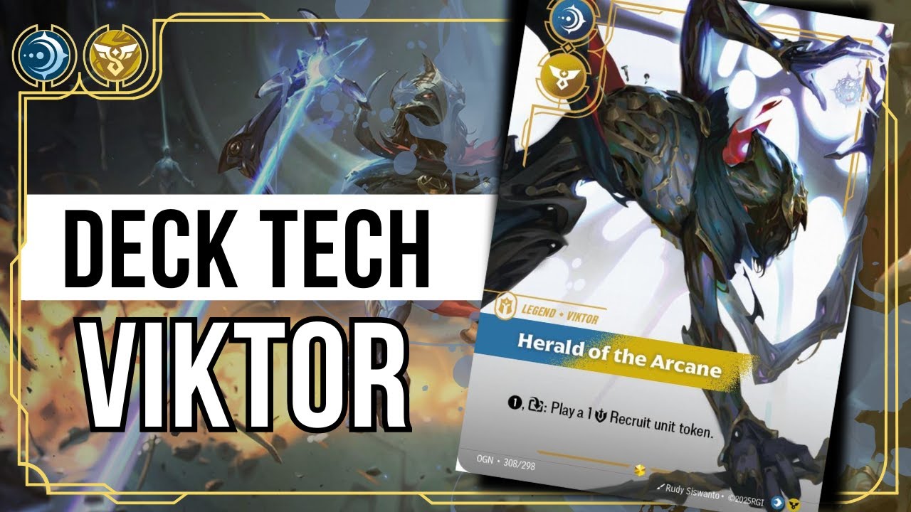 DECK TECH VIKTOR RIFTBOUND - DECK MUITO FORTE APESAR DE BARATO
