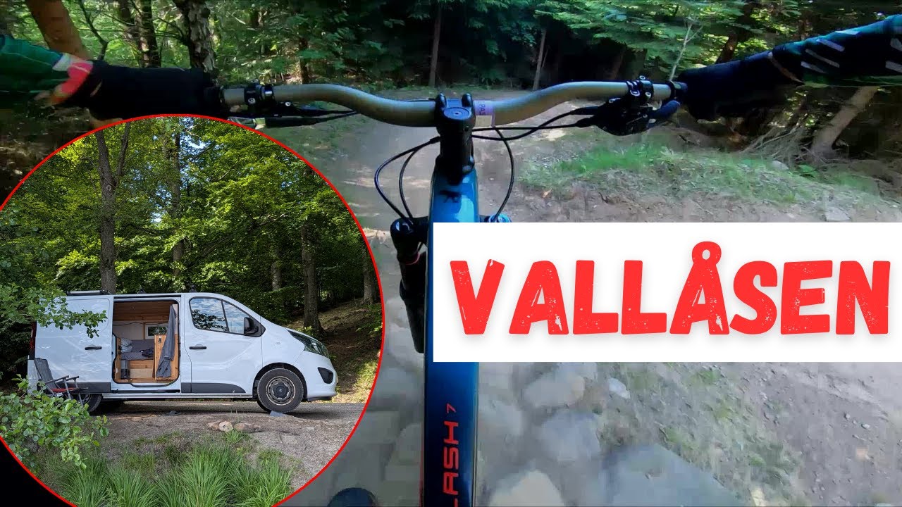 Bikepark Vallåsen | Mein erstes Video aus Schweden | Geiler Tag im Bikepark + Übernachten im Van 😍