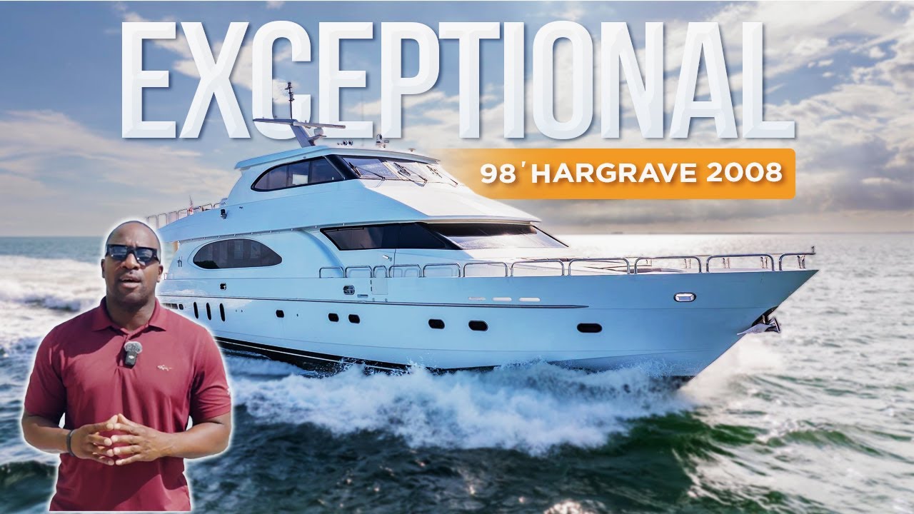 98' Hargrave Motor Yacht 2008 in Miami [OCEAN 1]