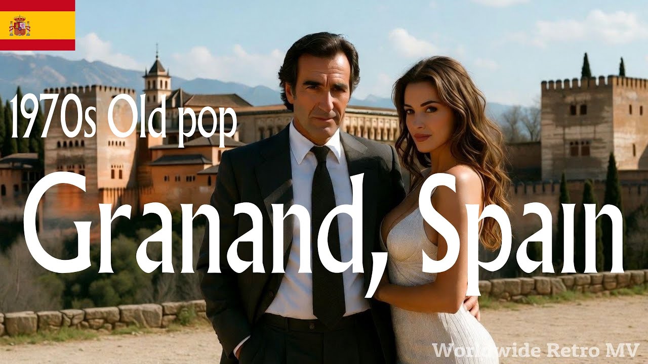 🇪🇸 [PlayList] 1970s Granada — When Love Echoed Through the Alhambra | Old Pop