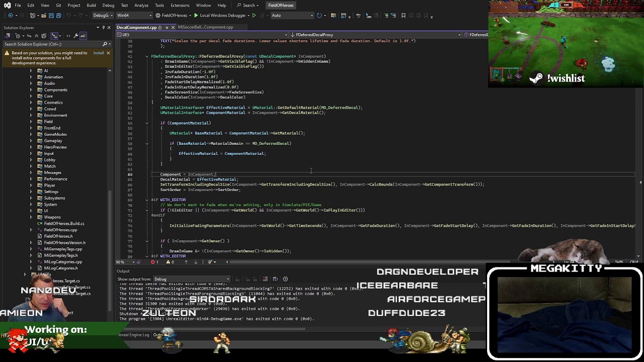 Field of Heroes online multiplayer soccer brawler development!