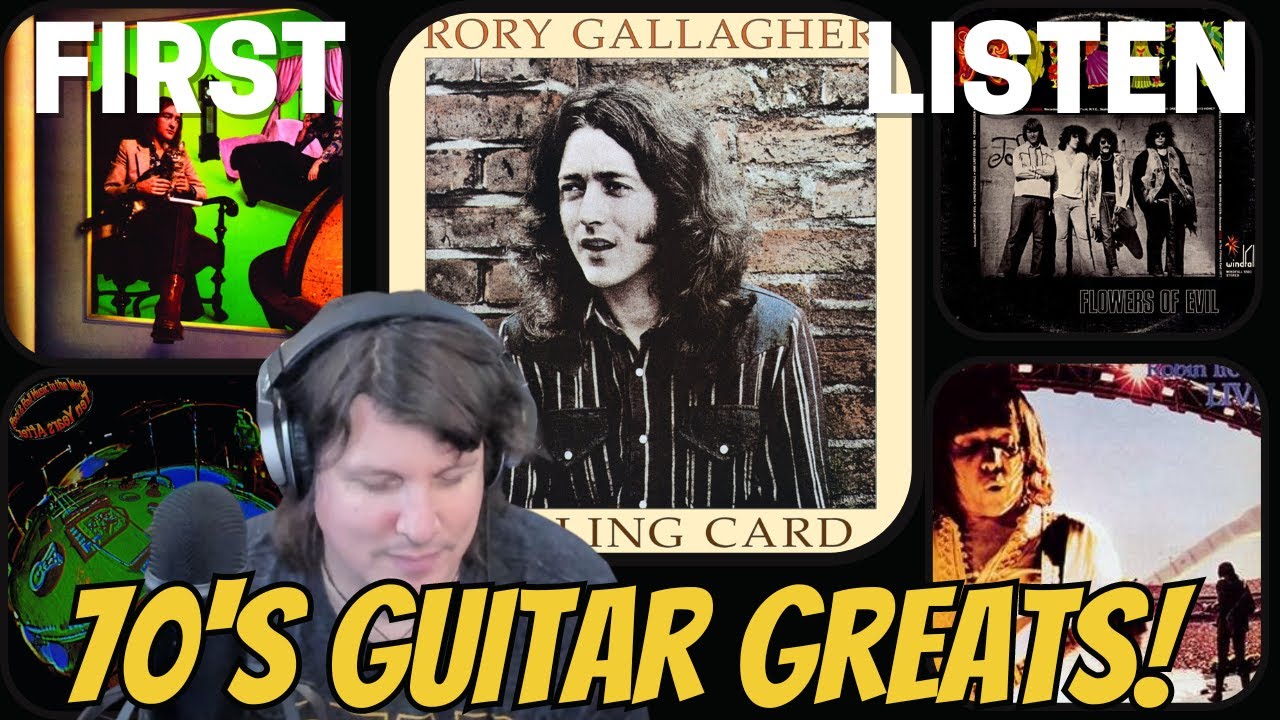 FIRST TIME REACTION Dave Mason/ Rory Gallagher/ Mountain/ Robin Trower/ Ten Years After/ Deep Purple