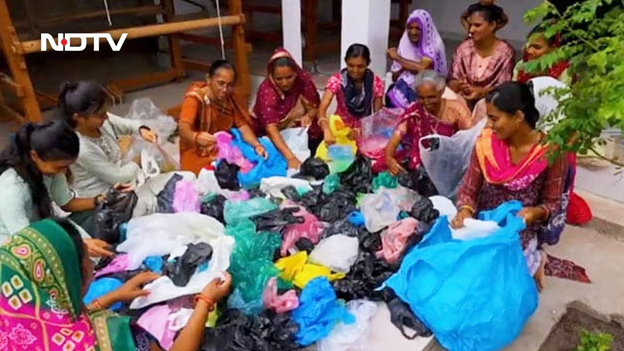 Weaving And Recycling Plastic The Traditional Way
