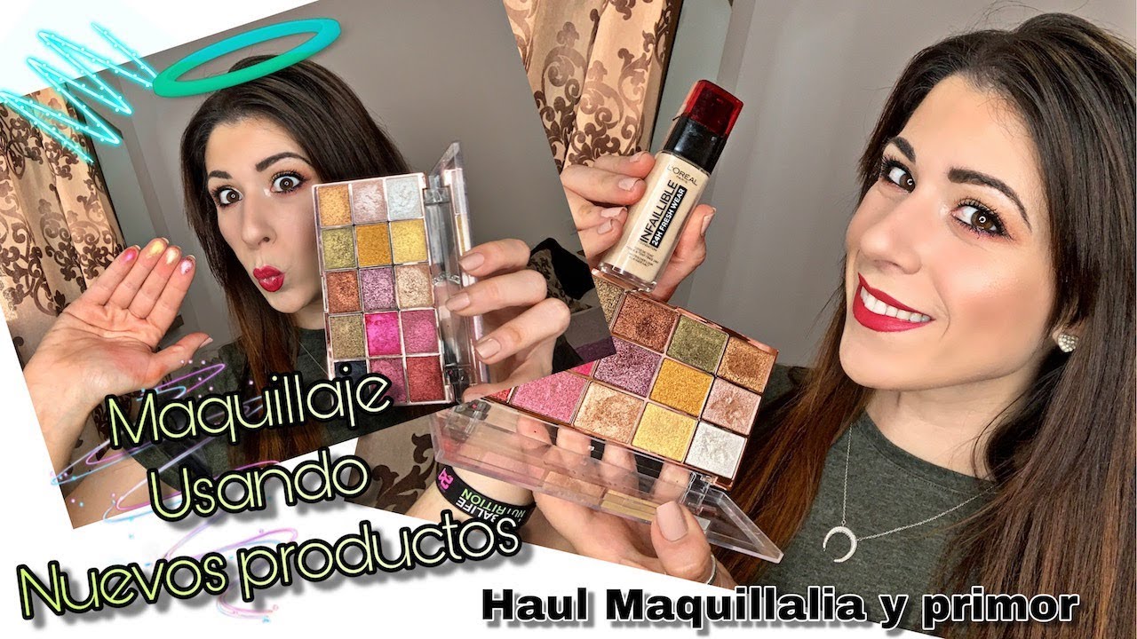 Maquillaje completo / HAUL de PRIMOR y MAQUILLALIA / FOIL FRENZY REVOLUTION