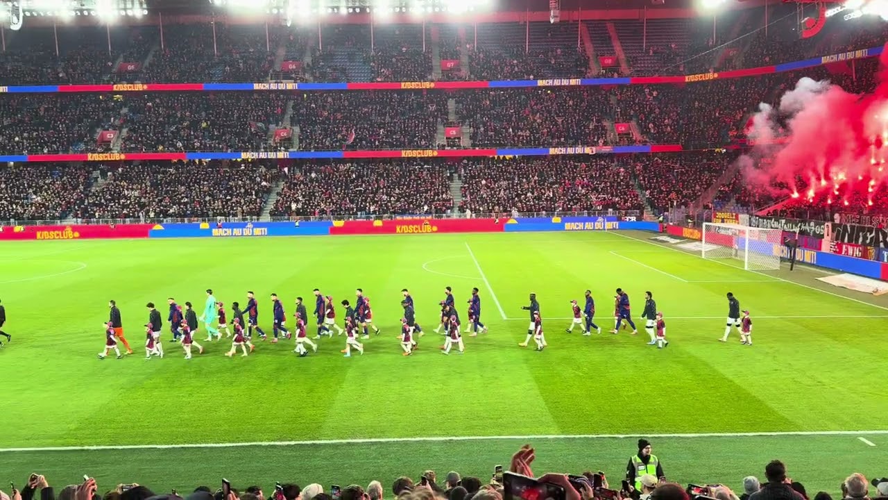 FC BASEL CHOREO #fromirelandandbeyond #fcbasel1893 