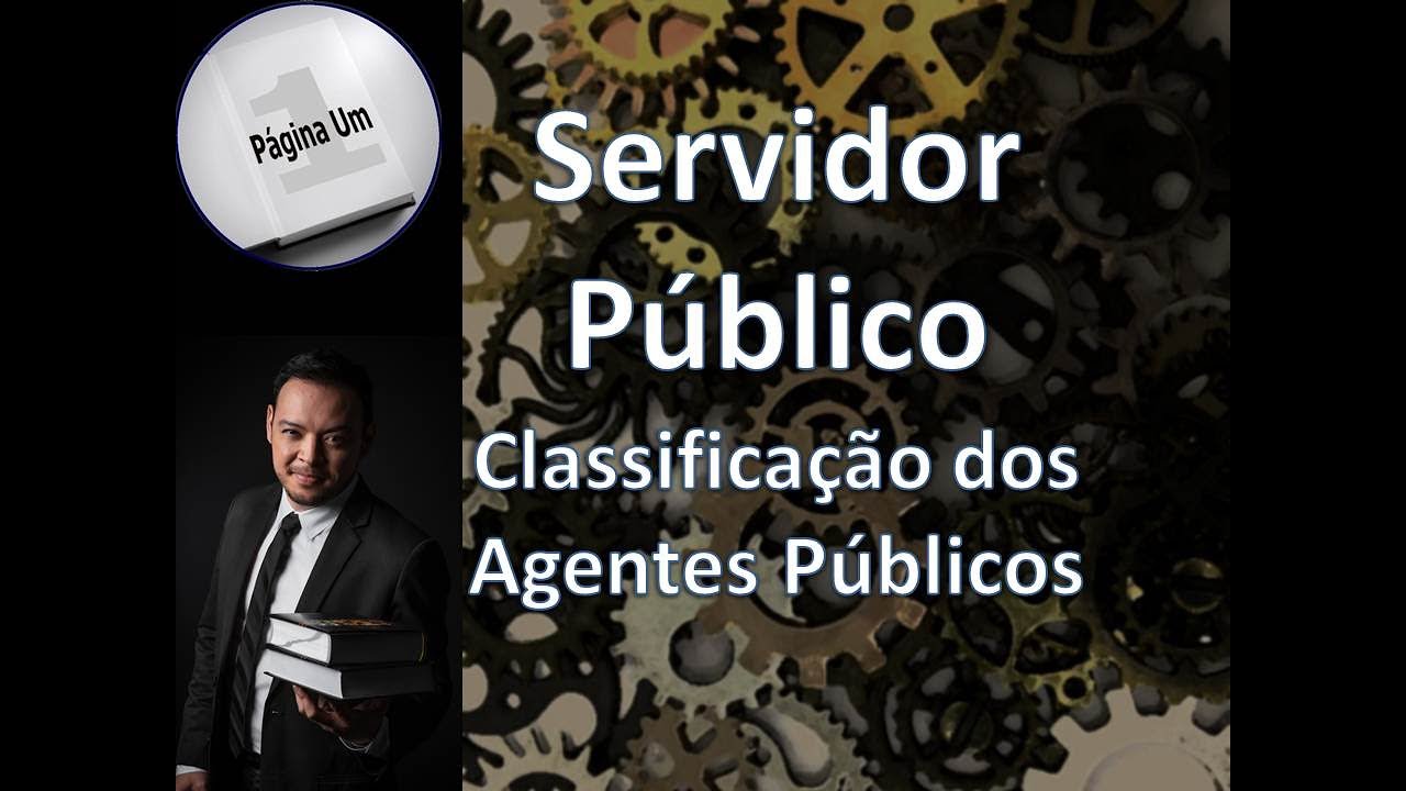 Servidor Público: classificação dos agentes públicos