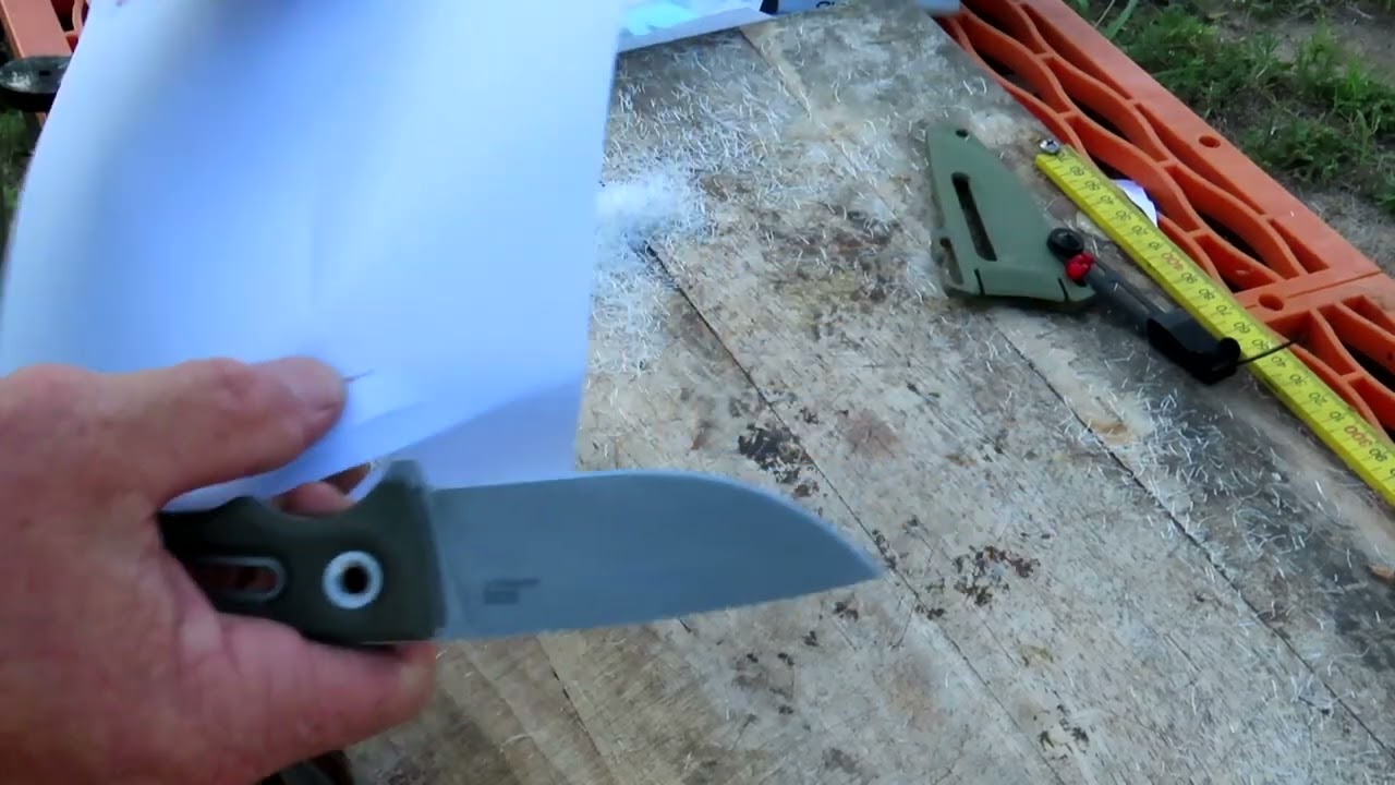 SOG Provider FX 154CM on my edge   160 cuts on new rope... no  way surely not????????