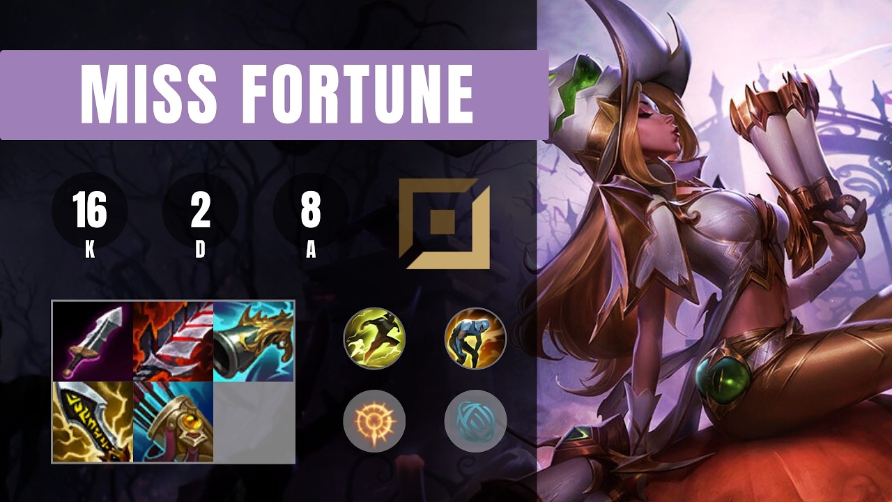 Miss Fortune ADC vs Ezreal - EUW Challenger Patch 26.03