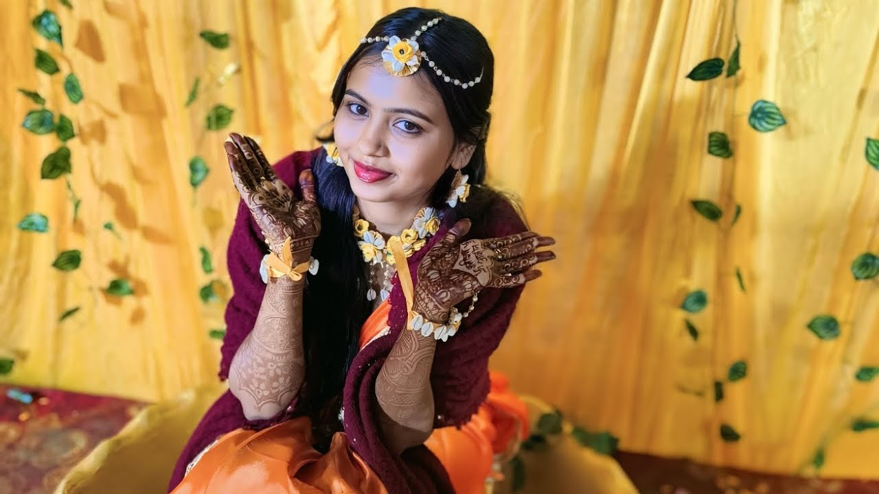 बिहारी हल्दी matkor ka real vlog✨🧡||haldi function|| bihari haldi|| family vlog|| shadi vlog||funny