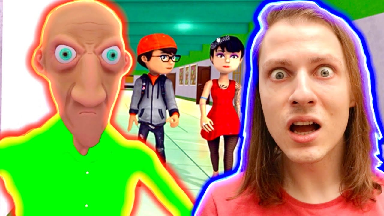 SCARY TEACHER BALDI : ON PRANK LE NOUVEAU PROF PSYCHOPATHE QUI FAIT PEUR À L’ÉCOLE ! Délires de Max