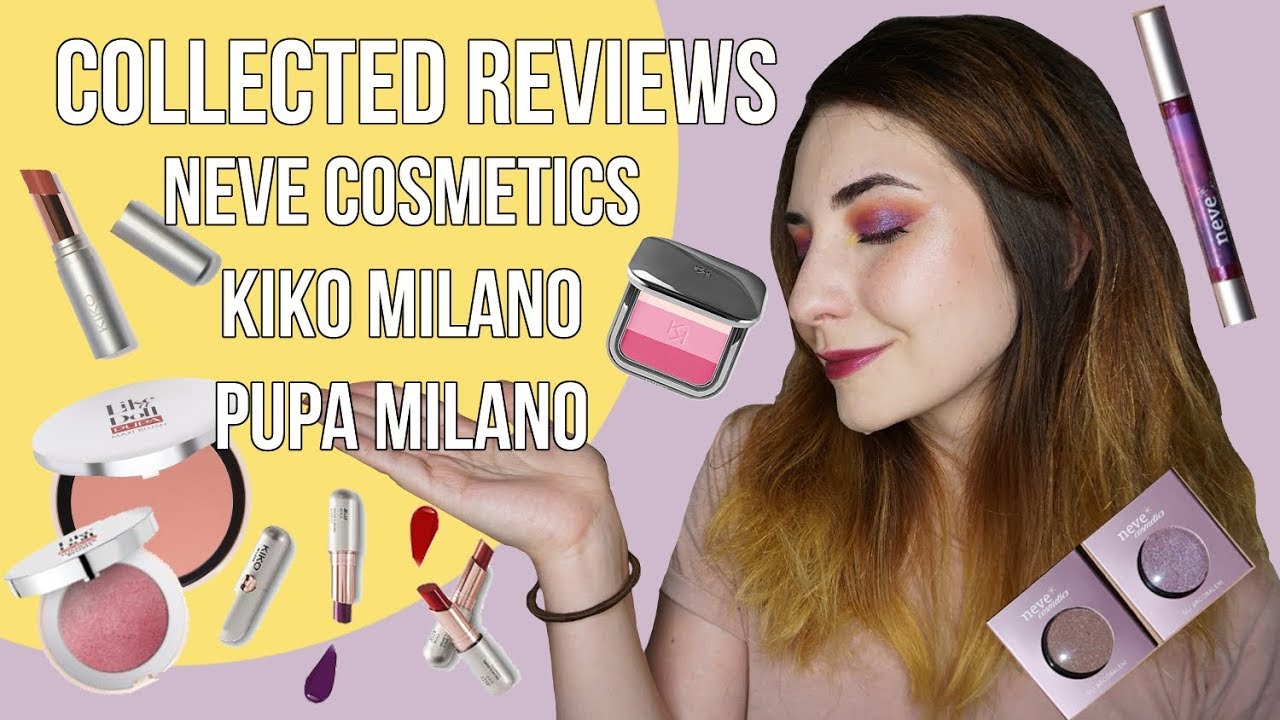 Italian Makeup Reviews: Neve Cosmetics Sparkling 67, Kiko Milano & Pupa Milano!