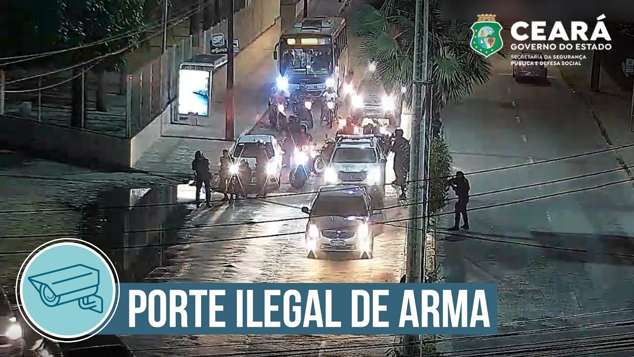 CPRaio da PMCE captura dupla armada