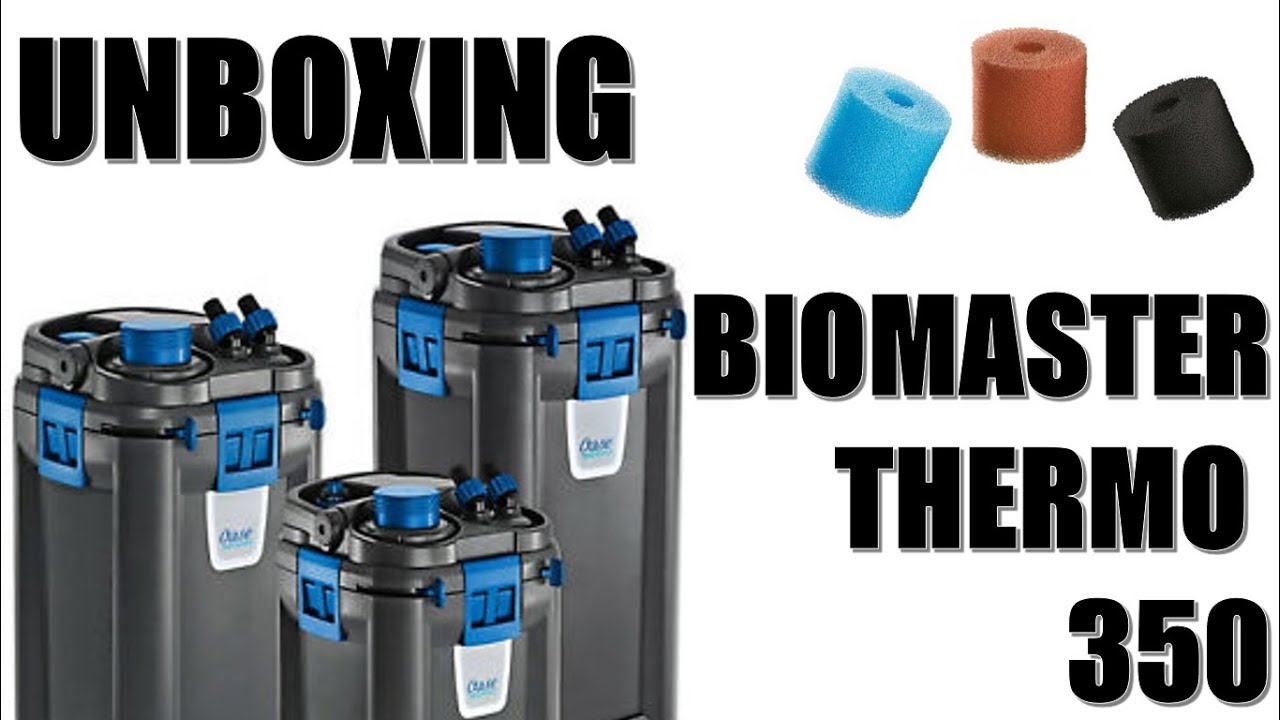 UNBOXING AQUASCAPING : Filtre BioMaster Thermo 350
