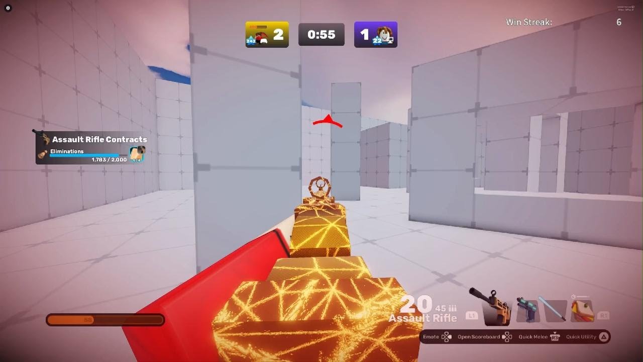 Getting 10 streak on rivals