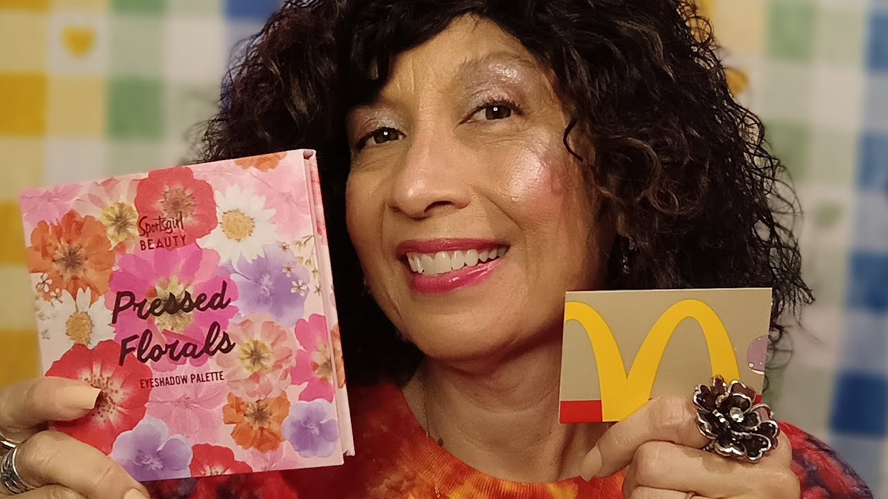 ASMR 💝 VALENTINE'S DAY GIVEAWAY + Today's Makeup 💄🎨 #McDonalds ( CLOSED )