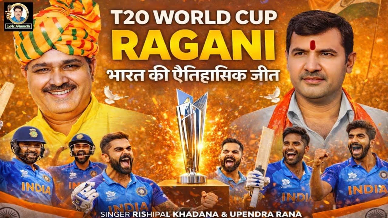 T20 World Cup 2026 Ragni | India Ka Jalva | Rishipal Khadana & Upendra Rana | Cricket Ragni 2026 ||