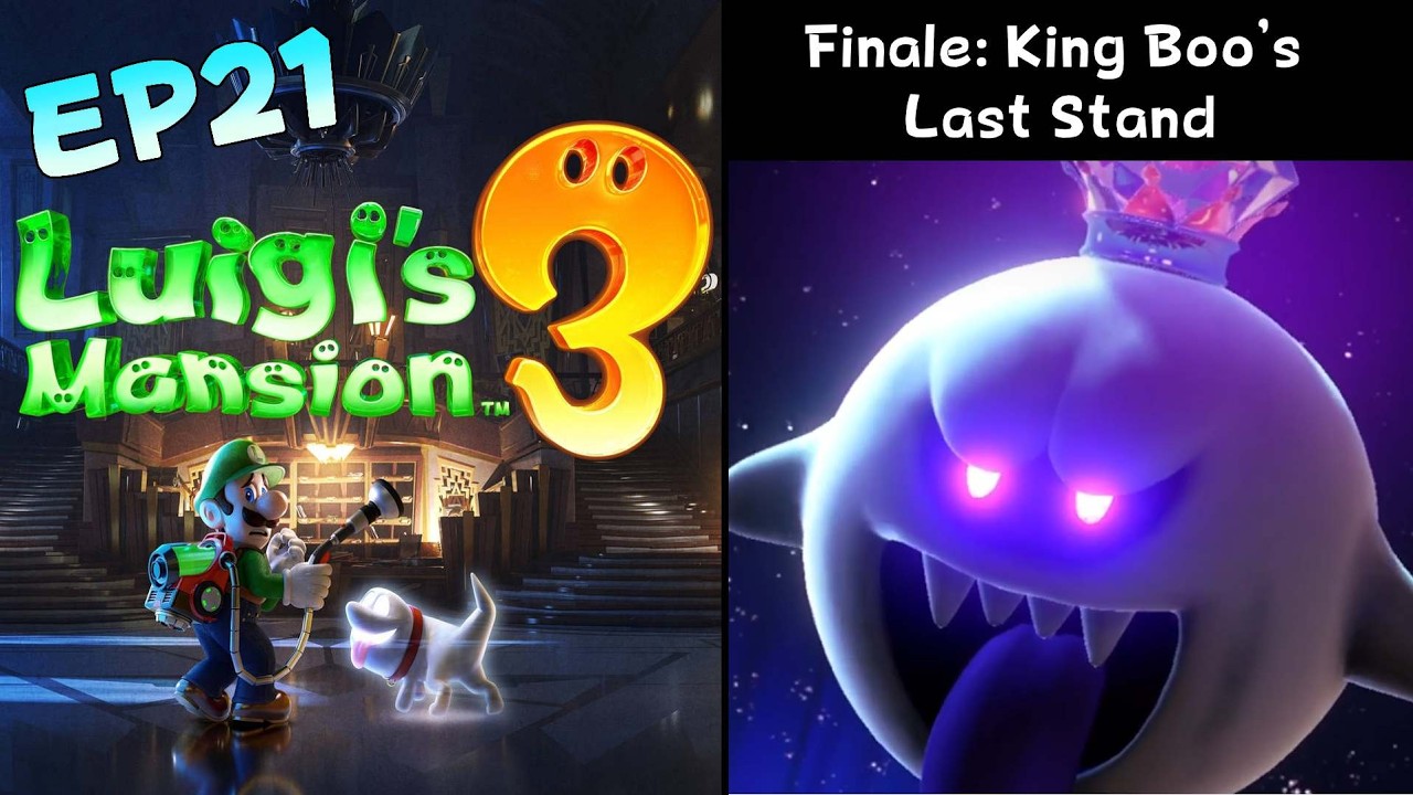 Luigi’s Mansion 3 – Final Boss: King Boo Showdown