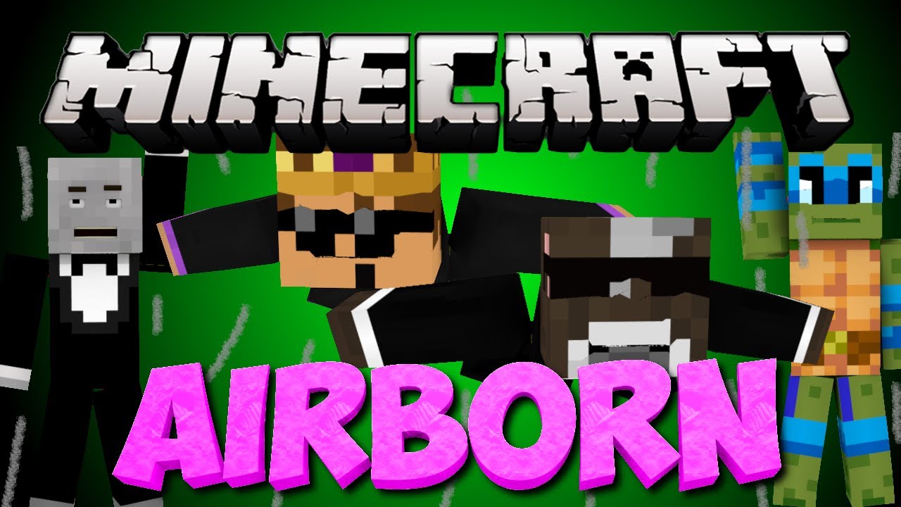 NEW Minecraft AIRBORNE PVP Minigame