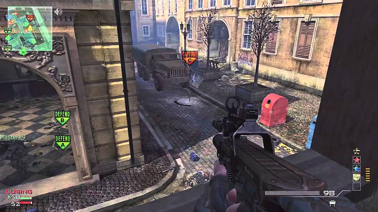 MW3 - P90 M.O.A.B w/ Bonus | Lockdown Domination (Modern Warfare 3)