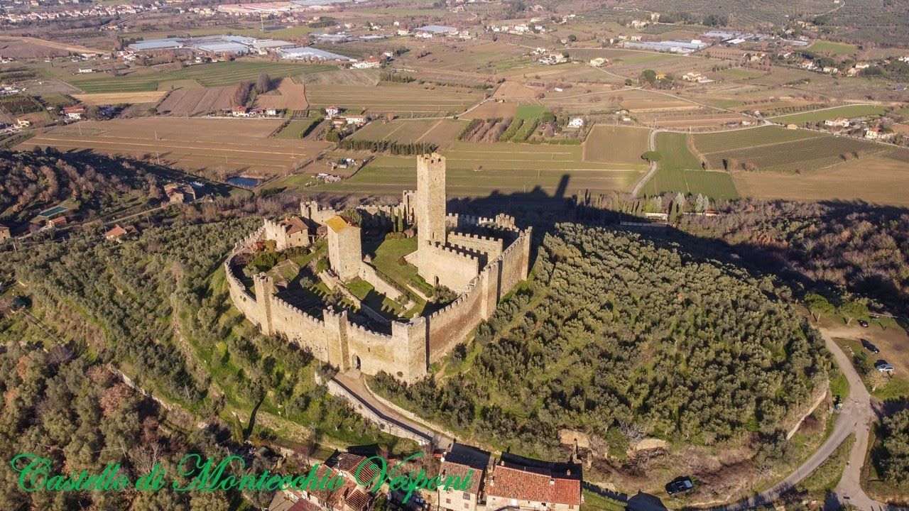 Castello di Montecchio Vesponi - Dji Mavic Mini