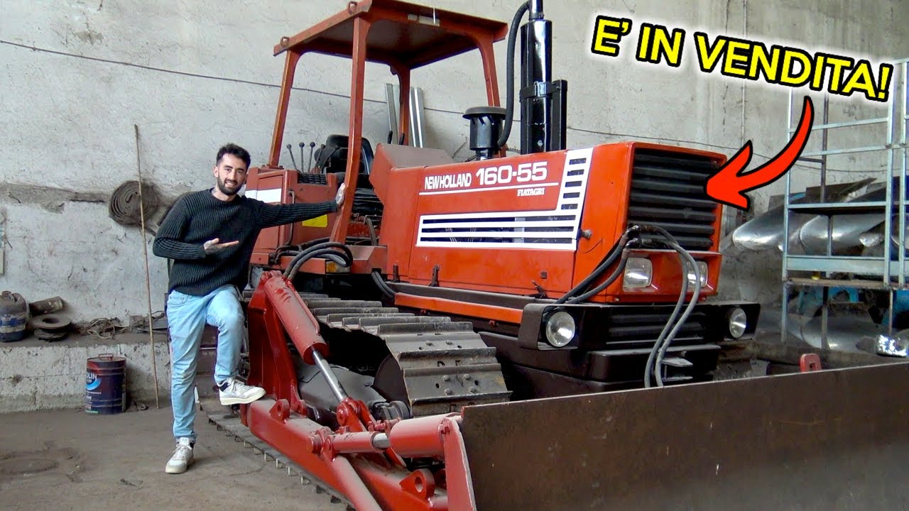 FIATAGRI 160/55: L'ultimo GIGANTE Cingolato