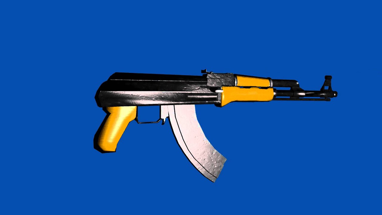 3D AK-47 Model V2