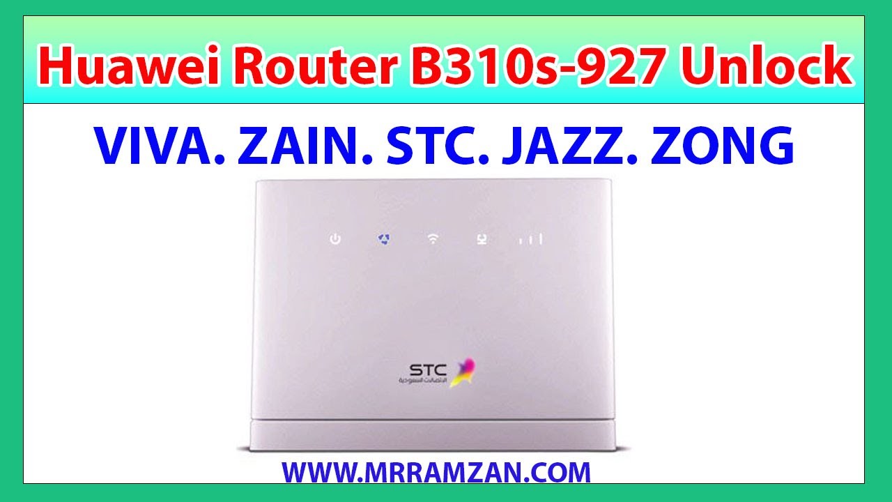HUAWEI B310S-927 WIFI ROUTER UNLOCK | NO SERVICE FIX