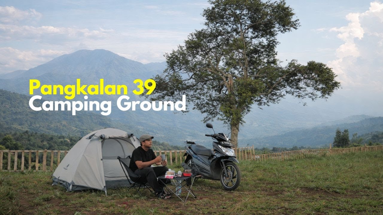 Baru dibuka | Tempat Camping Sambut Malam Tahun Baru | View Citylight Pangkalan 39 Camping Ground