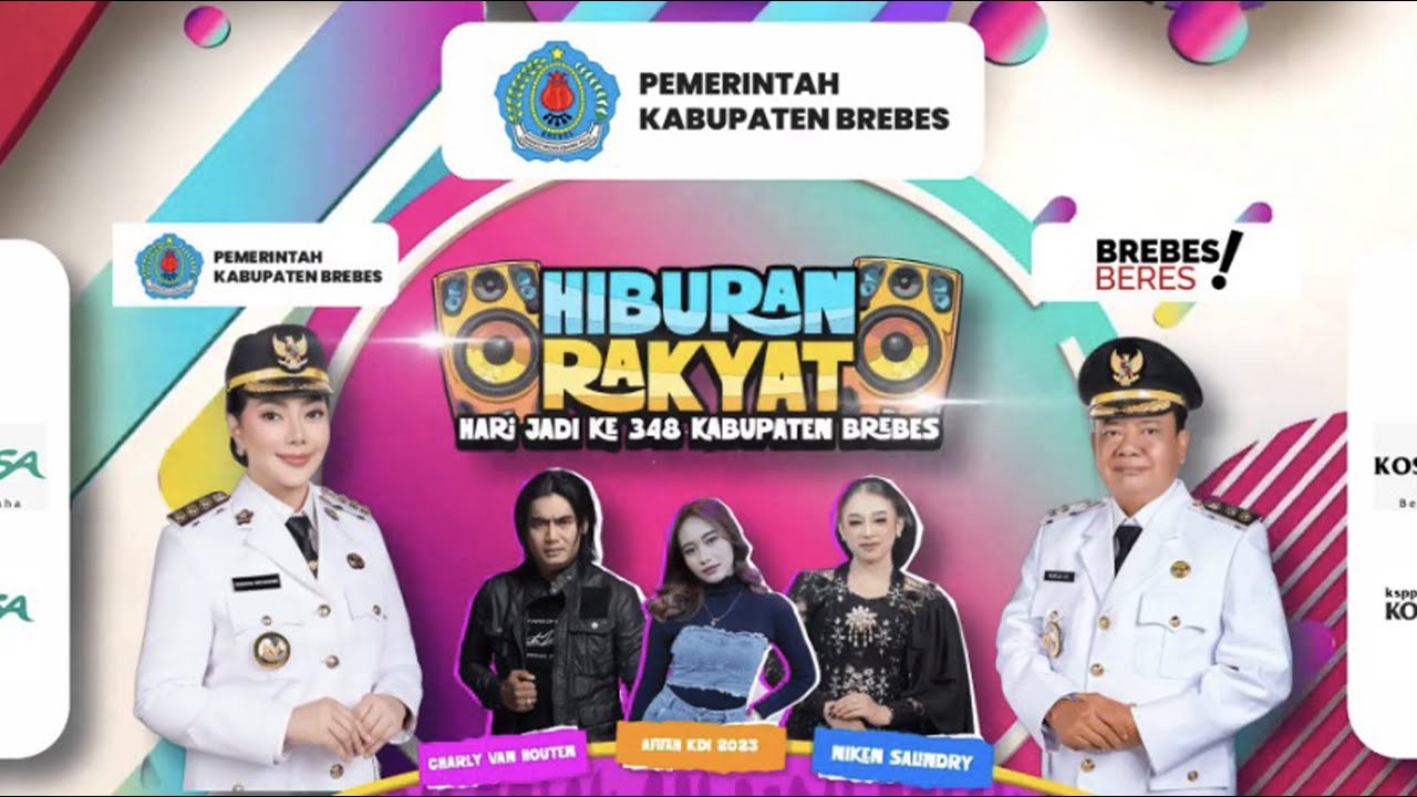 HIBURAN RAKYAT    HARI JADI KE 348 KABUPATEN BREBES
