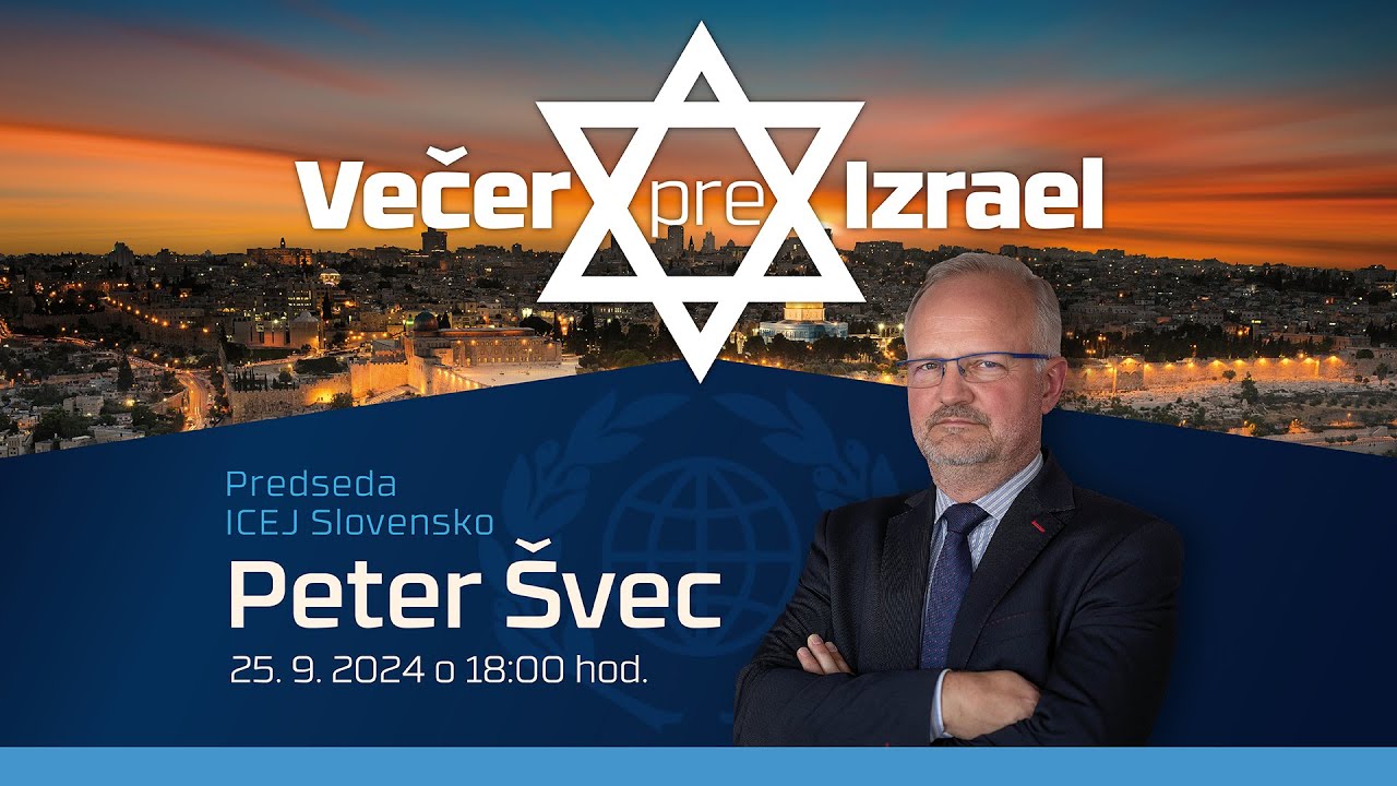 Večer pre Izrael | Peter Švec | Poprad