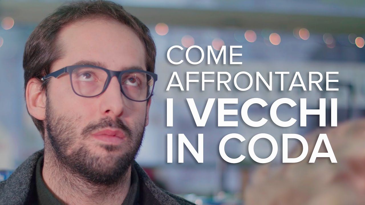 Come affrontare i vecchi in coda (Educazione Cinica)