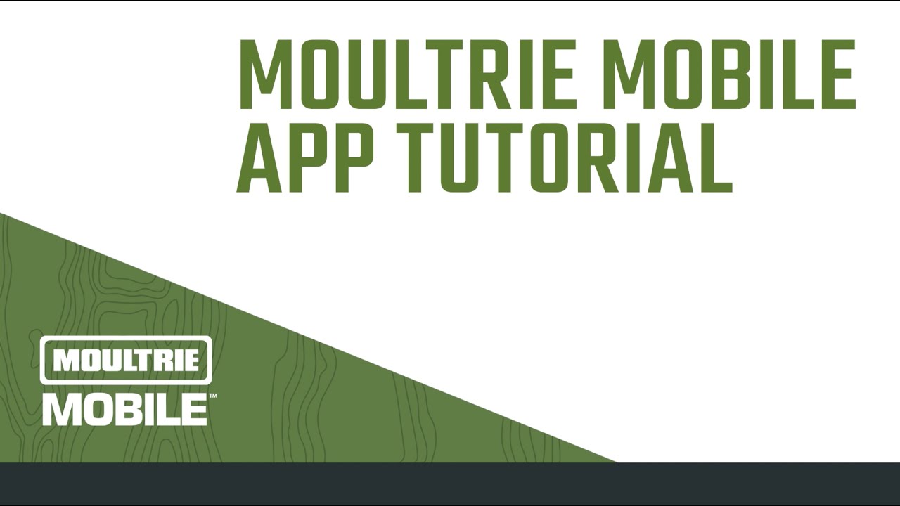 Учебное пособие по мобильному приложению Moultrie