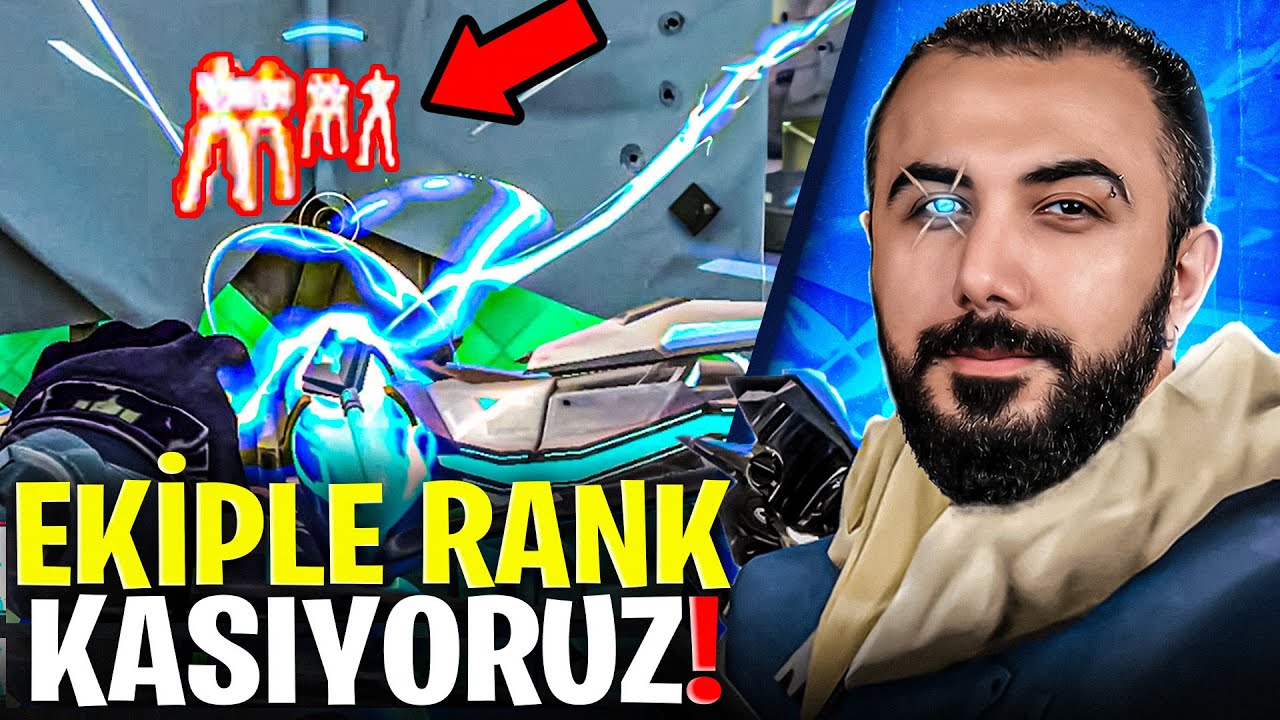 HİLE GİBİ OYNAYARAK MAÇI KAZANDIM! EKİPLE VALORANT