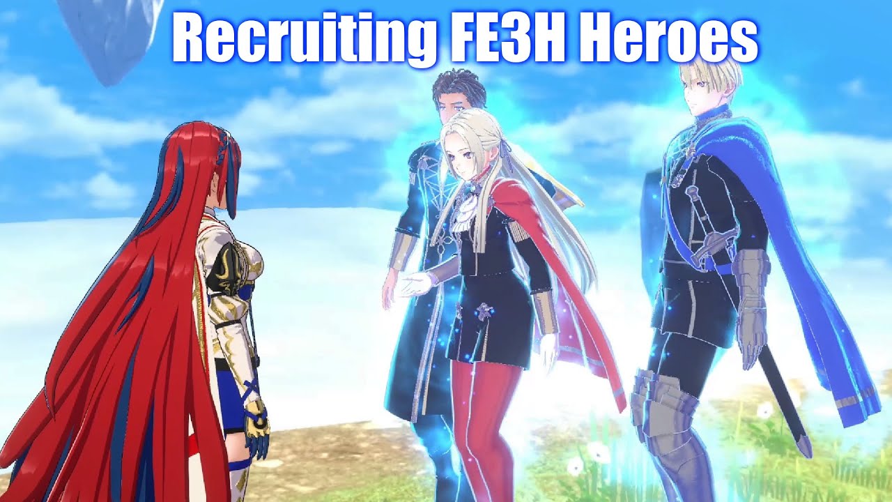 Fire Emblem Engage - Dimitri, Edelgard & Claude Showcase