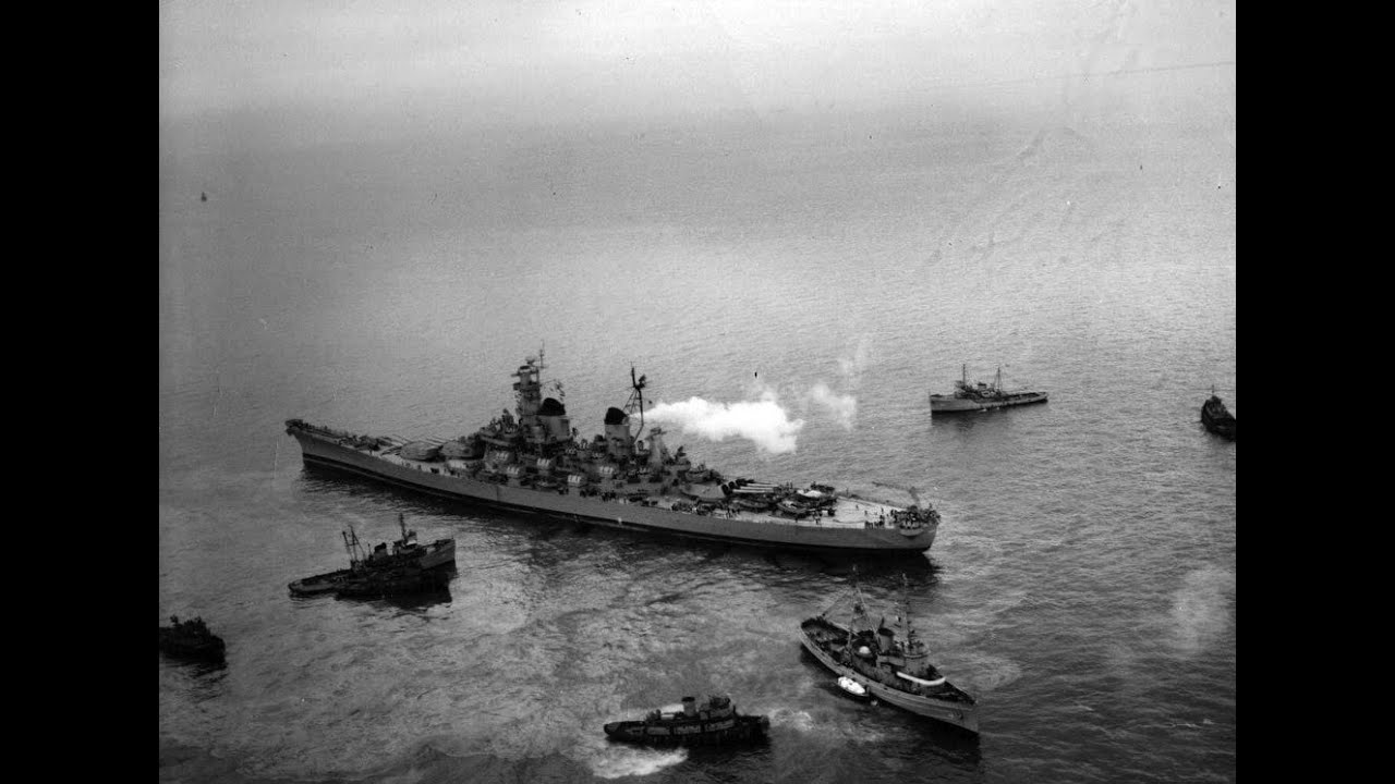 USS Missouri - The World At War (1944-1950)