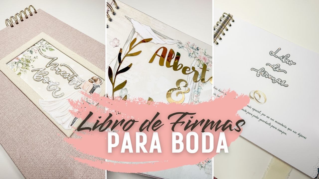 ✨Libro de Firmas para Boda – Un Recuerdo para Toda la Vida✨