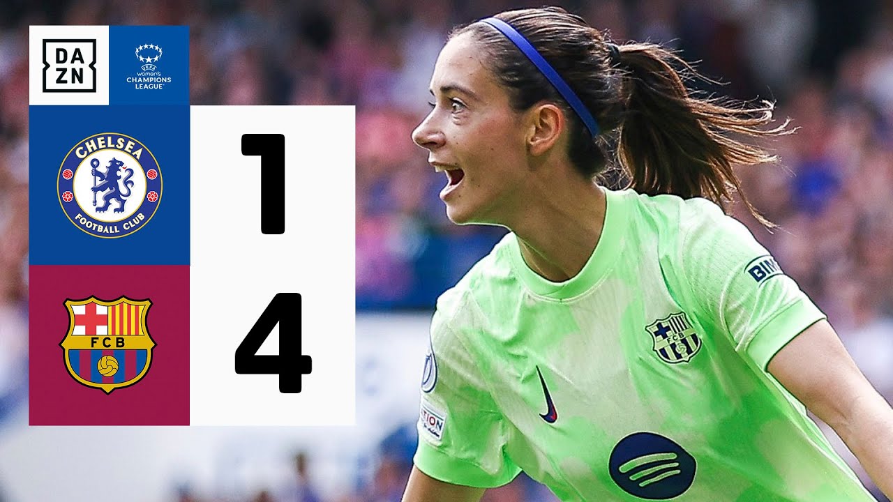 Chelsea vs FC Barcelona (1-4) | Resumen y goles | UEFA Women's Champions League 2024-25