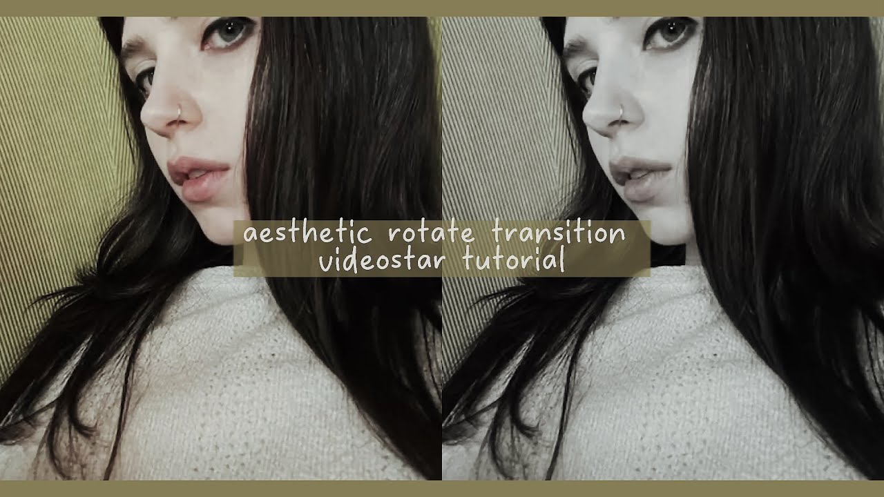 AESTHETIC ROTATE TRANSITION | VIDEOSTAR TUTORIAL