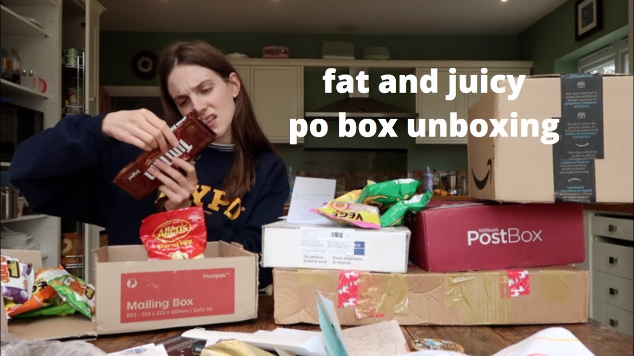 my first ever po box opening