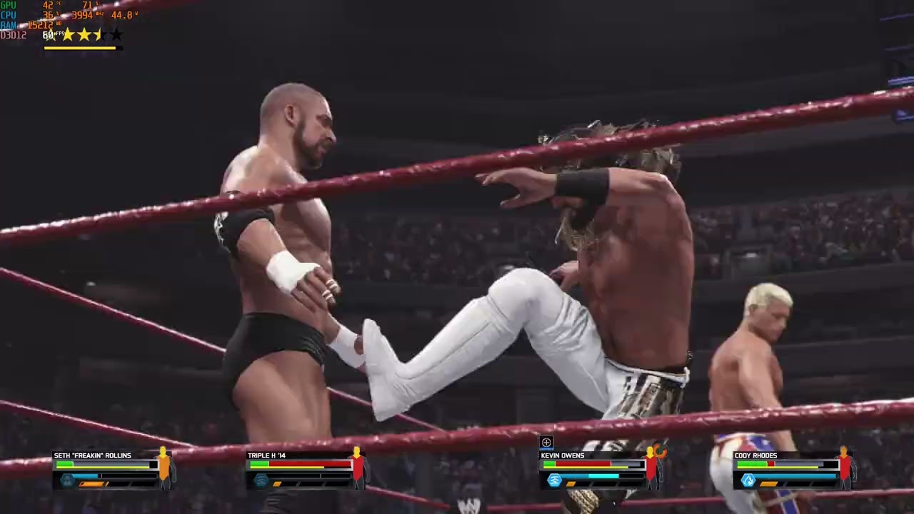 WWE 2K25 | Fatal 4-Way Ladder Match 🔥 Triple H vs Cody vs Rollins vs Owens