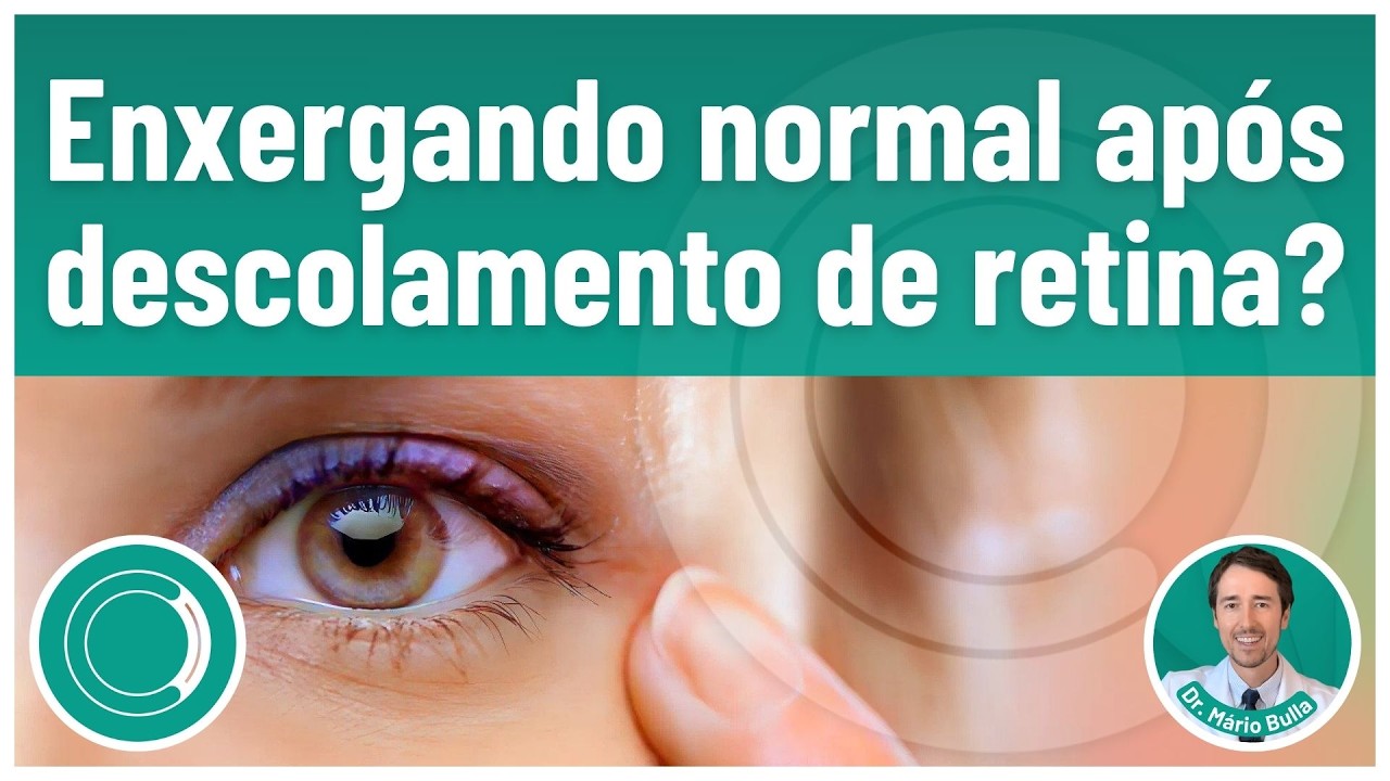É possível enxergar normal com descolamento de retina ??