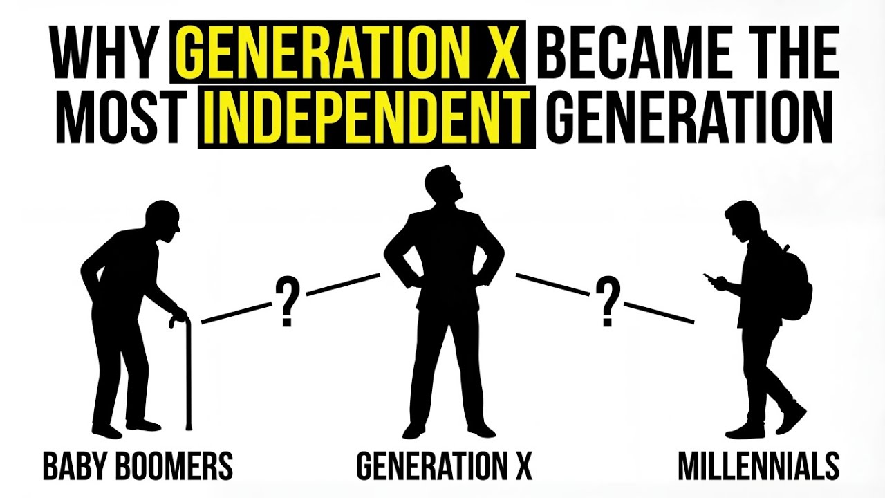 Why Generation X Became the Most Independent Generation?