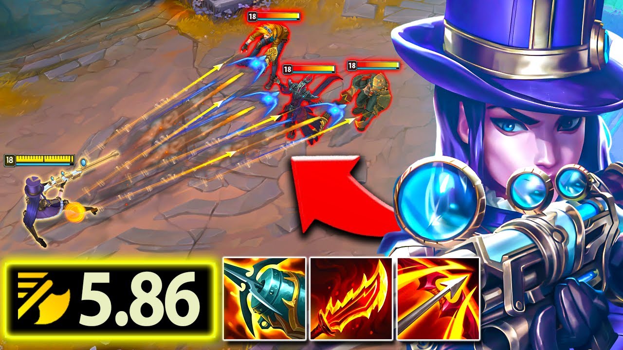 Full Attack Speed URF Caitlyn